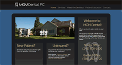 Desktop Screenshot of mgmdental.com